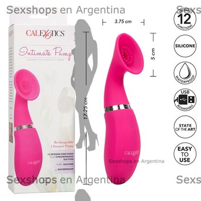 Masajeador vaginal intimate pump con carga USB